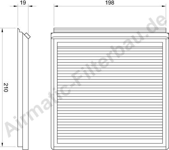 Airmatic IF0018 - Filter, interior air autospares.lv