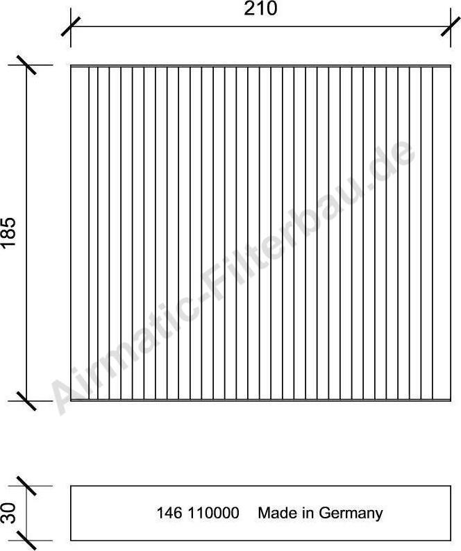 Airmatic IF0146 - Filter, interior air autospares.lv