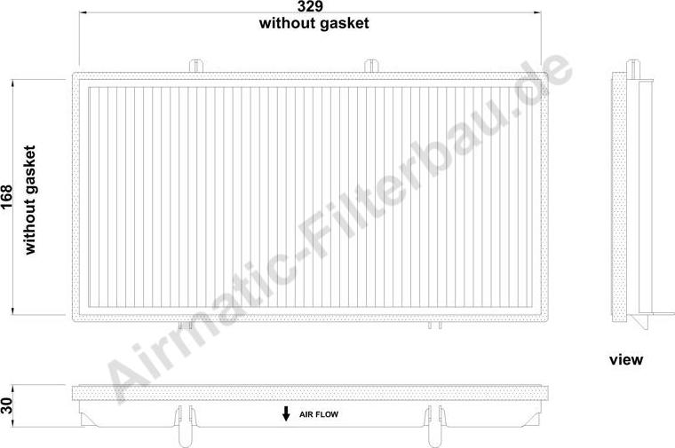 Airmatic IF0118 - Filter, interior air autospares.lv