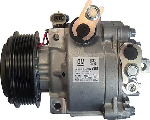 Airstal 10-4220 - Compressor, air conditioning autospares.lv