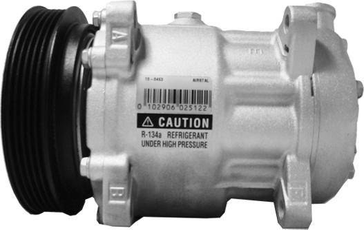 Airstal 10-0463 - Compressor, air conditioning autospares.lv