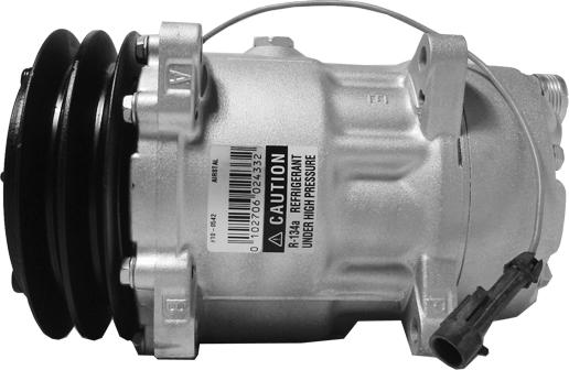 Airstal 10-0542 - Compressor, air conditioning autospares.lv