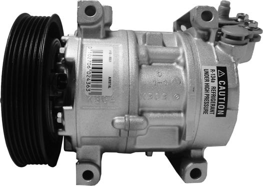 Airstal 10-0551 - Compressor, air conditioning autospares.lv