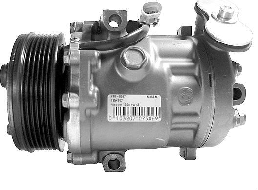 Airstal 10-0087 - Compressor, air conditioning autospares.lv