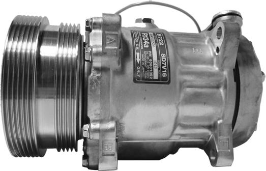 Airstal 10-0107 - Compressor, air conditioning autospares.lv