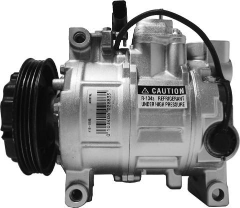 Airstal 10-0185 - Compressor, air conditioning autospares.lv