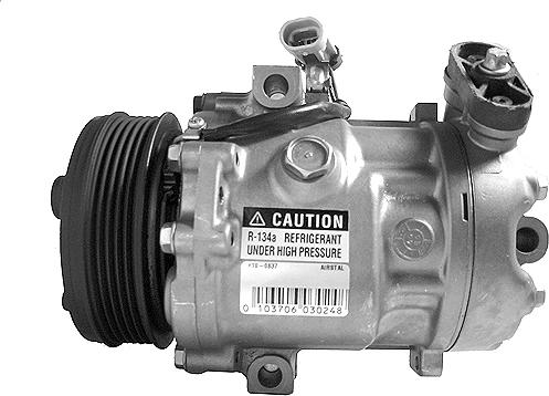 Airstal 10-0837 - Compressor, air conditioning autospares.lv