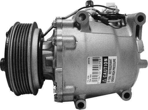 Airstal 10-0205 - Compressor, air conditioning autospares.lv