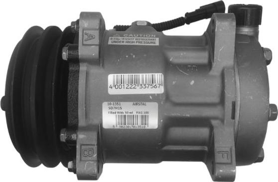 Airstal 101351 - Compressor, air conditioning autospares.lv