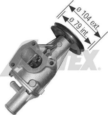 Airtex 1423 - Water Pump autospares.lv