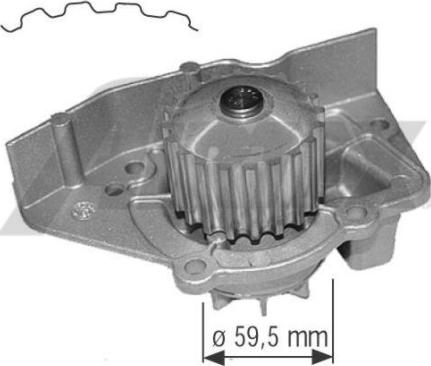 Airtex 1564 - Water Pump autospares.lv