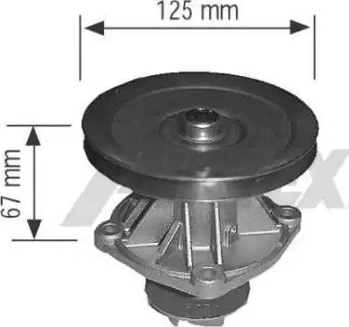 Airtex 1504 - Water Pump autospares.lv