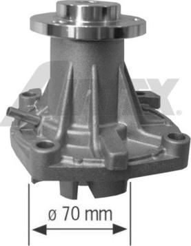 Airtex 1651 - Water Pump autospares.lv