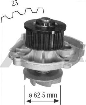 Airtex 1661 - Water Pump autospares.lv