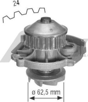 Airtex 1616 - Water Pump autospares.lv