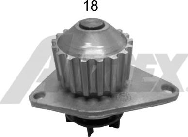 Airtex 1679 - Water Pump autospares.lv