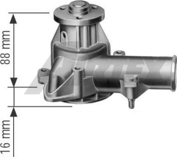 Airtex 1086-M1 - Water Pump autospares.lv