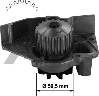 Airtex 1359 - Water Pump autospares.lv