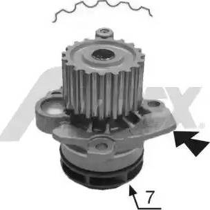 Airtex 1775 - Water Pump autospares.lv