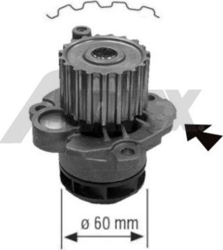 Airtex 1777 - Water Pump autospares.lv