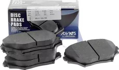 AISIN A1N008 - Brake Pad Set, disc brake autospares.lv