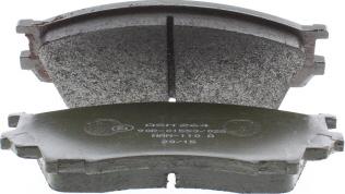 Aisin ASN-264 - Brake Pad Set, disc brake autospares.lv