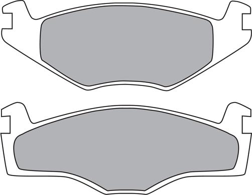 AISIN ASN-2129 - Brake Pad Set, disc brake autospares.lv