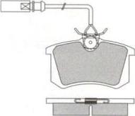 Aisin ASN-2292 - Brake Pad Set, disc brake autospares.lv