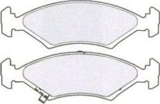 Aisin ASN-2244 - Brake Pad Set, disc brake autospares.lv