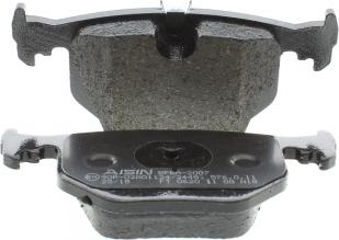 Aisin BPBM-2007 - Brake Pad Set, disc brake autospares.lv