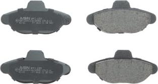 Aisin BPFI-1059 - Brake Pad Set, disc brake autospares.lv