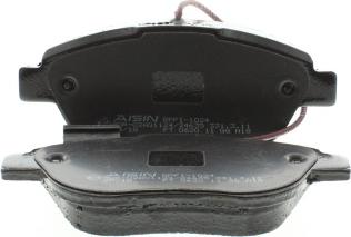 Aisin BPFI-1024 - Brake Pad Set, disc brake autospares.lv