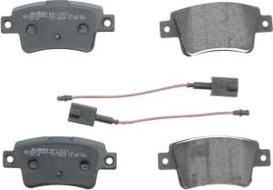 AISIN BPFI-2013 - Brake Pad Set, disc brake autospares.lv