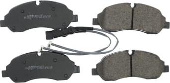 Aisin BPFO-1025 - Brake Pad Set, disc brake autospares.lv