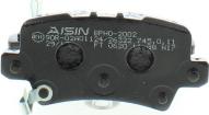 AISIN BPFO-2002 - Brake Pad Set, disc brake autospares.lv