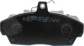 AISIN BPHO-1000 - Brake Pad Set, disc brake autospares.lv