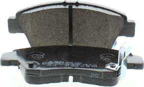 AISIN BPHO-1001 - Brake Pad Set, disc brake autospares.lv