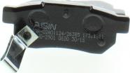 AISIN BPHO-2901 - Brake Pad Set, disc brake autospares.lv