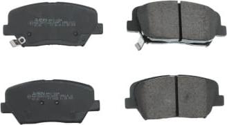 Aisin BPKI-1004 - Brake Pad Set, disc brake autospares.lv