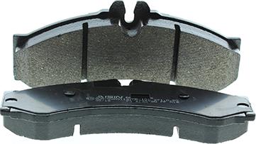 AISIN BPMB-1015 - Brake Pad Set, disc brake autospares.lv