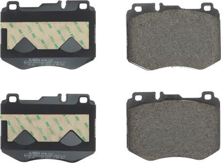 AISIN BPMB-1023 - Brake Pad Set, disc brake autospares.lv