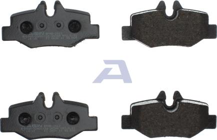 Aisin BPMB-2012 - Brake Pad Set, disc brake autospares.lv