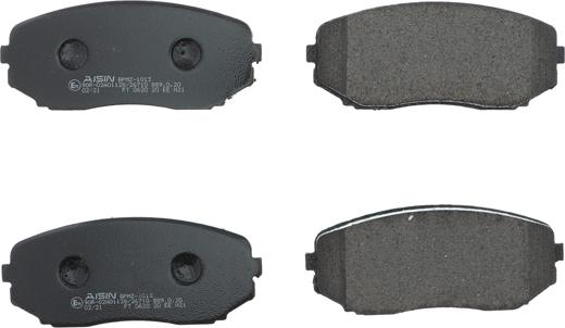 Aisin BPMZ-1013 - Brake Pad Set, disc brake autospares.lv