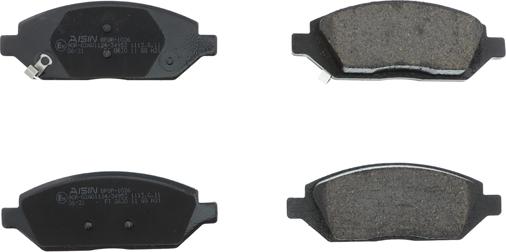 Aisin BPOP-1026 - Brake Pad Set, disc brake autospares.lv