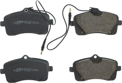 AISIN BPPE-1030 - Brake Pad Set, disc brake autospares.lv