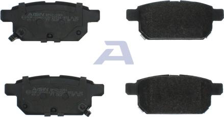 Aisin BPSZ-1001 - Brake Pad Set, disc brake autospares.lv