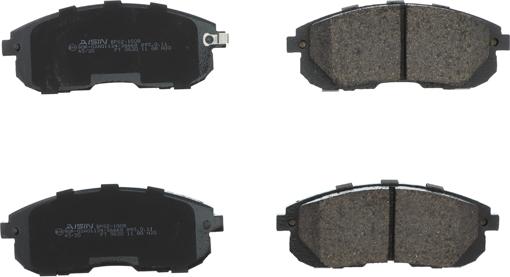 Aisin BPSZ-1008 - Brake Pad Set, disc brake autospares.lv