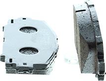 AISIN BPTO-1014 - Brake Pad Set, disc brake autospares.lv