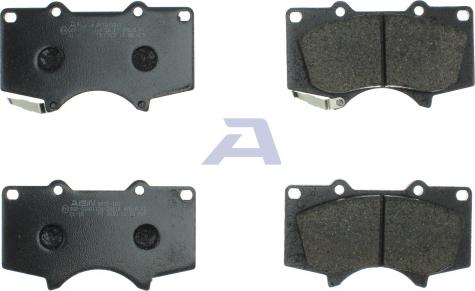 AISIN BPTO-1017 - Brake Pad Set, disc brake autospares.lv