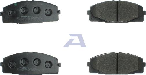 AISIN BPTO-1025 - Brake Pad Set, disc brake autospares.lv